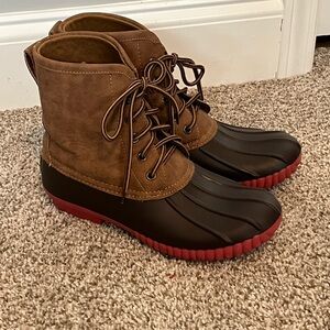 Women’s Marleylilly Monogrammed Duck Boots